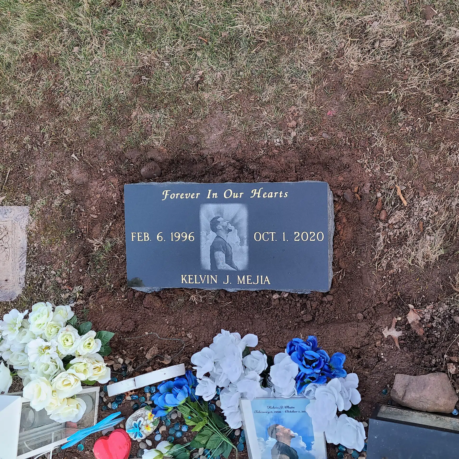 Granite Footstone / Foot Marker hand-carved by Footstone Marker Guide in NJ — image 4